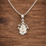 925 Silver Sitting Ganesha Pendant