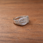 925 Silver Buckle Ring