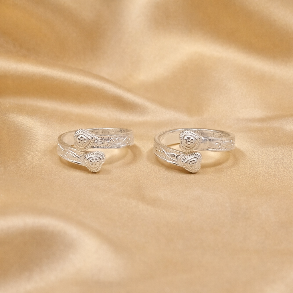 ChatGPT Image Mar 15, 2026, 12_15_38 PM Twin Heart Pure Silver Toe Ring