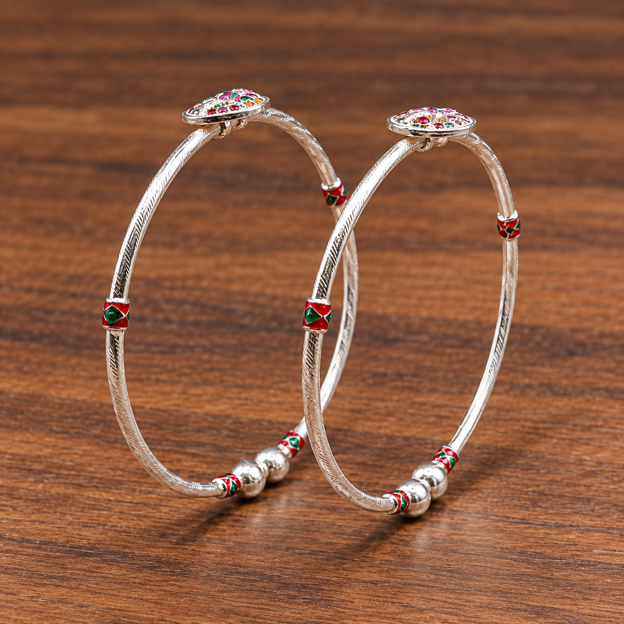 ChatGPT Image Sep 20, 2026, 04_02_32 PM Elegant Pure Silver Bangles