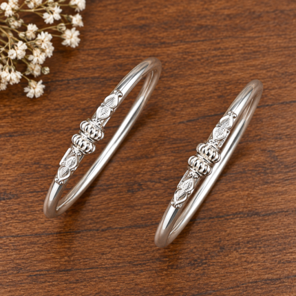 Classic Pure Silver Bangles