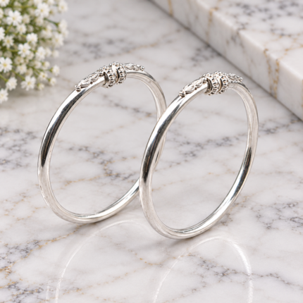 Classic Pure Silver Bangles