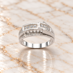 Classic Pure Silver Belt-Style Ring