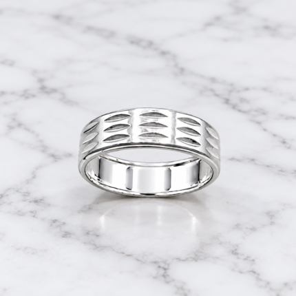 RippleMark Pure Silver Ring