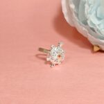 Elegant Silver Turtle Ring