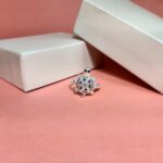 Elegant Silver Turtle Ring