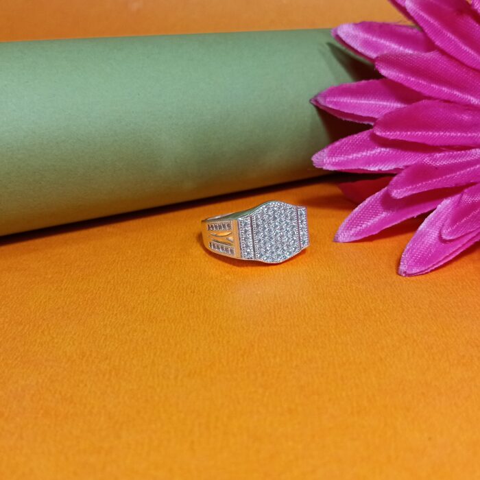 Bold Silver Men's Ring