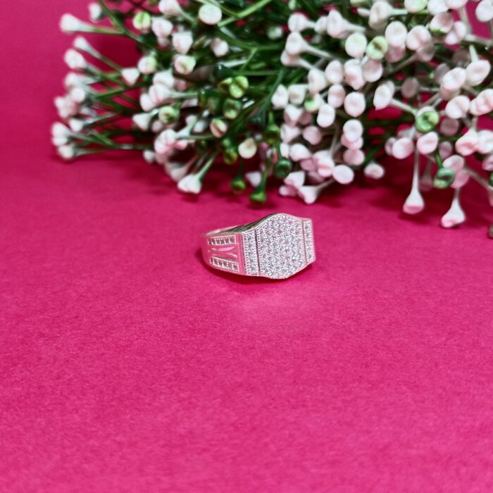 Bold Silver Men's Ring