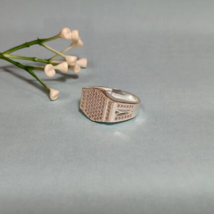 Bold Silver Men's Ring