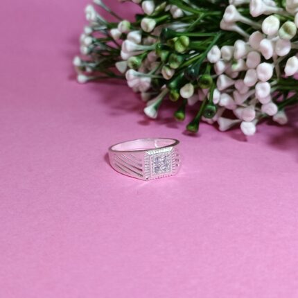 Pure Silver Men's Ring