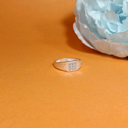 Silver Valor – Minimalist Pure Silver Ring