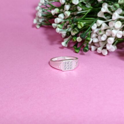 Silver Valor – Minimalist Pure Silver Ring