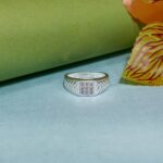 Leaf Crest Pure Silver Ring