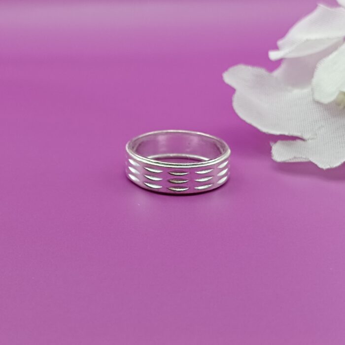 RippleMark Pure Silver Ring