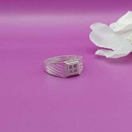 Pure Silver Men's Ring