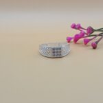 Leaf Crest Pure Silver Ring