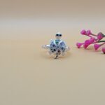 Elegant Silver Turtle Ring