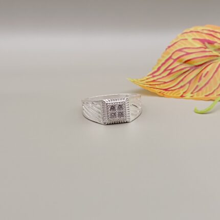 Pure Silver Men's Ring