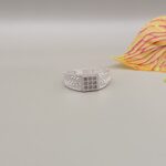 Leaf Crest Pure Silver Ring