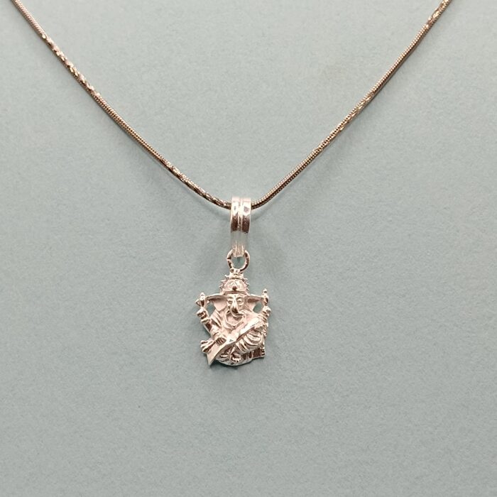 Lord Ganesha 925 Silver Pendant