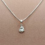Minimal Ganesha 925 Silver Pendant