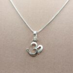 Om Symbol 925 Silver Pendant