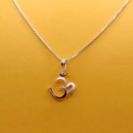 Om Symbol 925 Silver Pendant