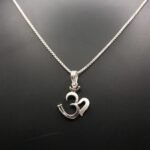 Om Symbol 925 Silver Pendant