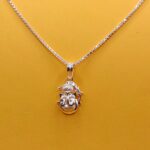 925 Silver Modern Ganesh Pendant