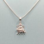 925 Silver Maa Durga Pendant