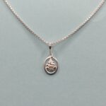 925 Silver Lord Ganesha Oval Pendant