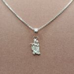 925 Silver Radha Krishna Pendant