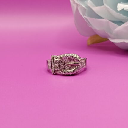 925 Silver Buckle Ring