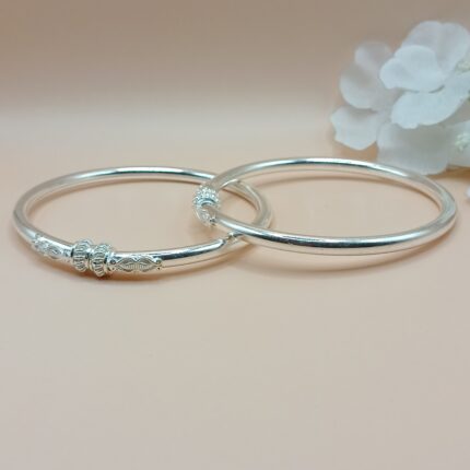 Classic Pure Silver Bangles