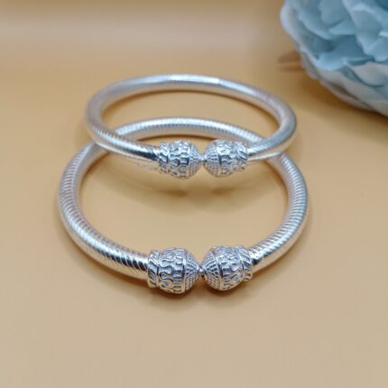 Pure Silver Antique Design Bangles