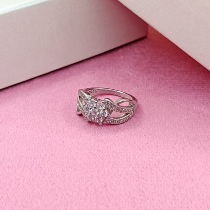 Twilight Bloom 925 Silver Ring