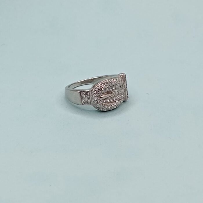 925 Silver Buckle Ring