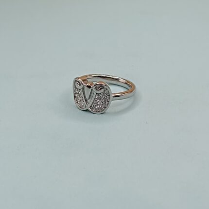 925 Silver Abstract Butterfly Ring