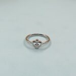 925 Silver Double Heart Ring