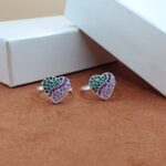 Pure Silver Heart Toe Rings