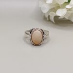 925 Silver Ring with Natural Stone