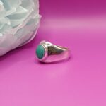 925 Silver Blue Turquoise Ring