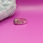 925 Silver White Stone Ring