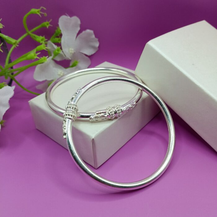 Classic Pure Silver Bangles