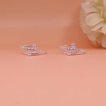 Pure Silver Dual Flower Toe