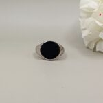 925 Silver Black Onyx Ring