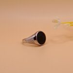 925 Silver Black Onyx Ring