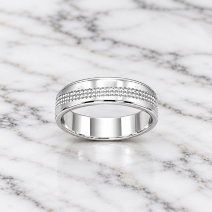 WaveLine Pure Silver Ring