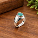 925 Silver Blue Turquoise Ring