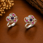 Heart Design Pure Silver Toe Ring